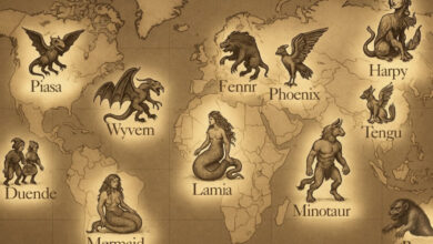حیوانات اساطیری و افسانه‌ای در فرهنگ‌های مختلف